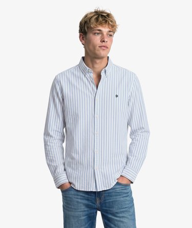 Preppy Oxford Long Sleeve Shirt Image 2