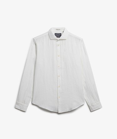 Riviera Long Sleeve Linen Shirt Image 5
