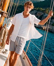 Riviera Short Sleeve Linen Shirt