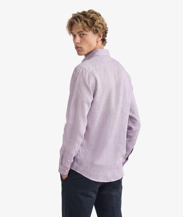 Riviera Long Sleeve Linen Shirt Image 5