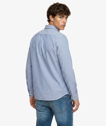 Preppy Oxford Long Sleeve Shirt Image 5