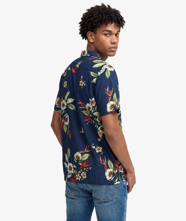 Hawaiian Print Short Sleeve Shirt Image 5