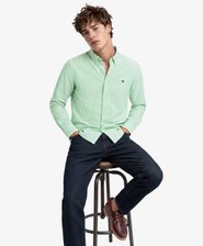 Preppy Oxford Long Sleeve Shirt