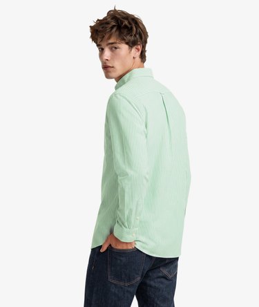 Preppy Oxford Long Sleeve Shirt Image 4