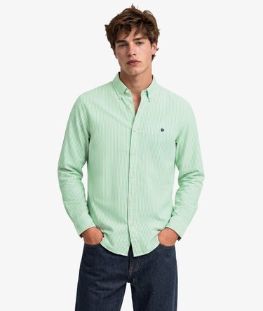 Preppy Oxford Long Sleeve Shirt Image 2