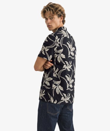 Hawaiian Print Short Sleeve Shirt Image 5