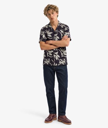 Hawaiian Print Short Sleeve Shirt Image 4