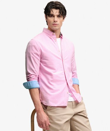Preppy Oxford -paita Rento Istuvuus Image 1