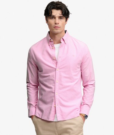 Preppy Oxford -paita Rento Istuvuus Image 2