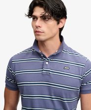 Polo Vintage Stripe Jersey Corte Relajado
