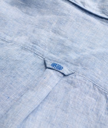 Riviera Long Sleeve Linen Shirt Image 6