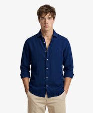 Riviera Long Sleeve Linen Shirt