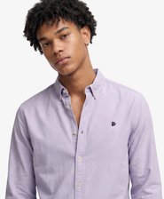 Preppy Oxford -kauluspaita pitkill&auml; hihoilla