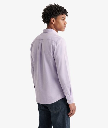 Preppy Oxford Long Sleeve Shirt Image 5