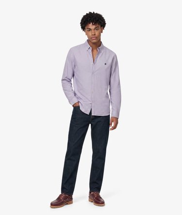 Preppy Oxford Long Sleeve Shirt Image 3