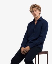 Riviera Long Sleeve Linen Shirt