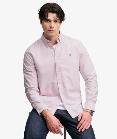 Preppy Oxford Long Sleeve Shirt Image 4