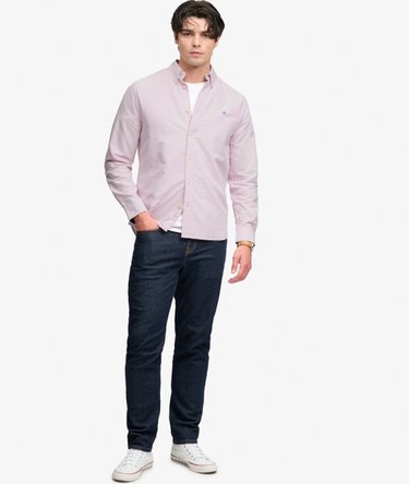 Preppy Oxford Long Sleeve Shirt Image 3