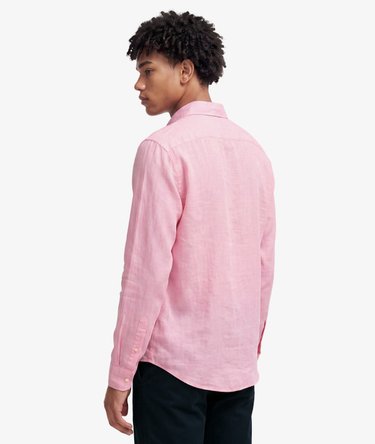 Riviera Long Sleeve Linen Shirt Image 5