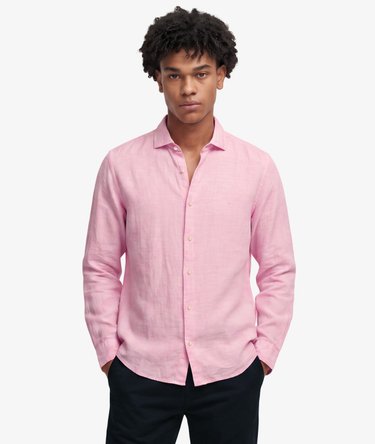Riviera Long Sleeve Linen Shirt Image 2