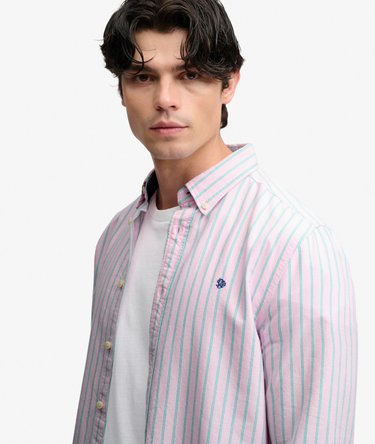 Preppy Oxford Long Sleeve Shirt Image 3