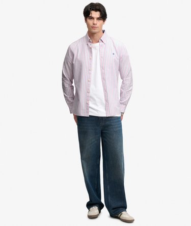 Preppy Oxford Long Sleeve Shirt Image 4