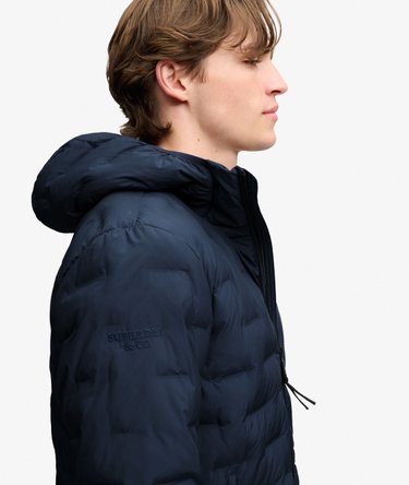 Hooded Heat Weld Padded Jacket Image 5