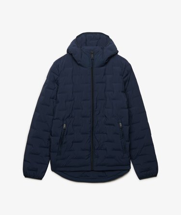 Hooded Heat Weld Padded Jacket Image 7