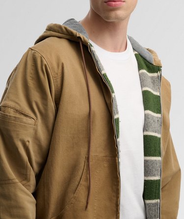 Carhartt Reworked Hooded Jacket Image 1