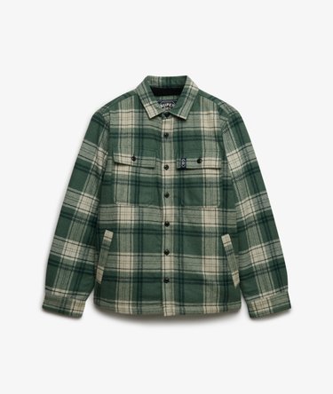 Borg Lined Miller Overshirt Image 7