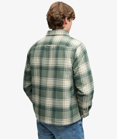 Borg Lined Miller Overshirt Image 5