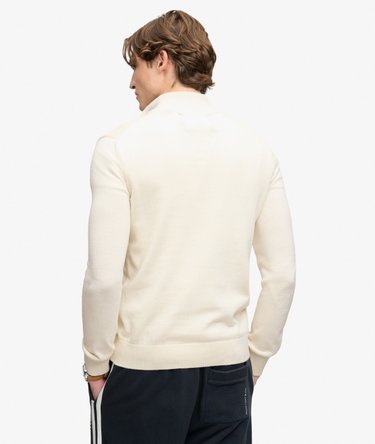 Preppy Essential Katoenen Halve Rits Trui Image 5