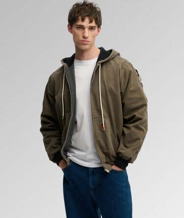 Carhartt Reworked Hooded Jacket Image 1