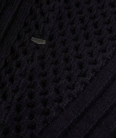Jacob Cable Roll Neck Jumper Image 6