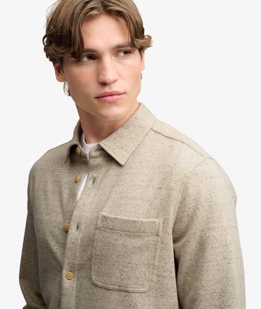 Chemise en Jersey Twill Tweed Image 4