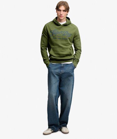 Vintage Script Hoodie Image 3