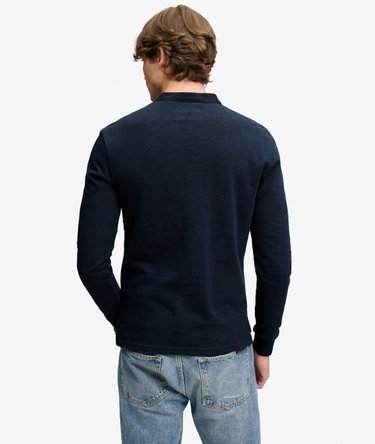 Woven Placket Grandad Top relaxed pasvorm Image 5