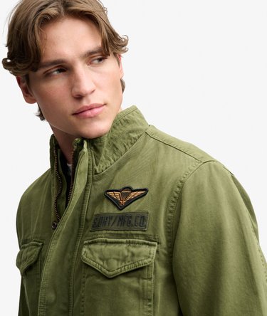 Chaqueta Militar M65 con Parches Image 1