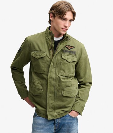 Chaqueta Militar M65 con Parches Image 5