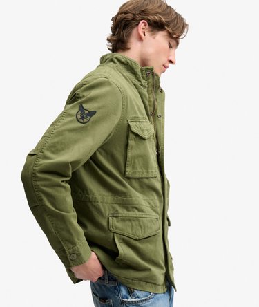 Chaqueta Militar M65 con Parches Image 3