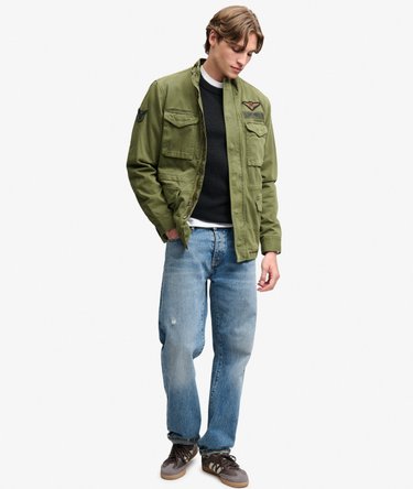 Chaqueta Militar M65 con Parches Image 4