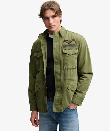 Chaqueta Militar M65 con Parches Image 2