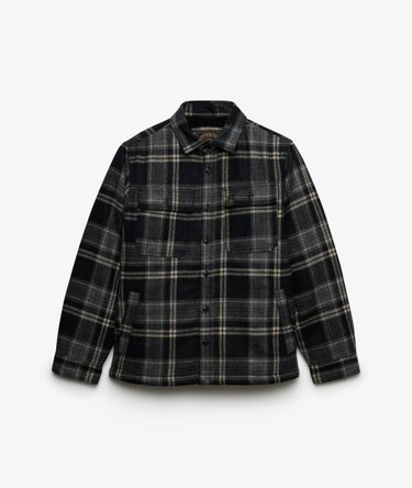 Borg Lined Miller Overshirt Image 7
