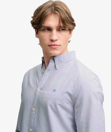 Preppy Oxford Long Sleeve Shirt Image 4