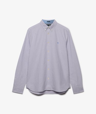 Preppy Oxford Long Sleeve Shirt Image 7