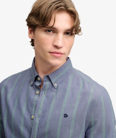 Preppy Oxford Long Sleeve Shirt Image 4
