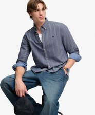 Preppy Oxford Long Sleeve Shirt