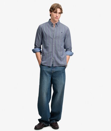Preppy Oxford Long Sleeve Shirt Image 3