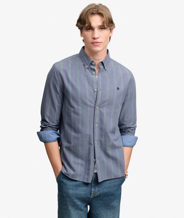 Preppy Oxford Long Sleeve Shirt Image 2