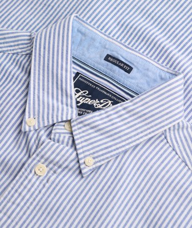 Chemise Oxford Preppy Manches Longues Coupe D&eacute;contract&eacute;e Image 6